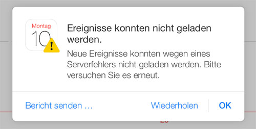 ICloud Derzeit Gestort