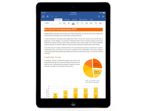 ipad microsoft word cost