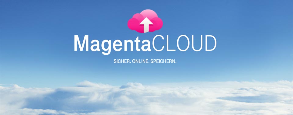 Magenta Cloud Ordner Hochladen