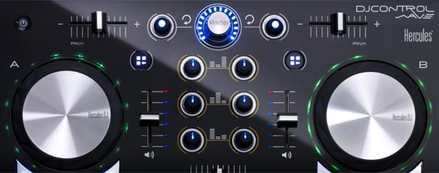 Hercules DJControlWaveM3: Kabelloser DJ-Controller für iOS, Mac, PC und Android
