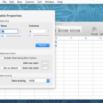 Tableedit Mac Tabellenkalkulation