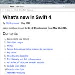 Swift 4 Feature Xcode