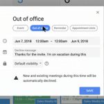 Google Kalender Out Of Office