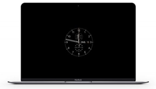 Apple Watch Bildschirmschoner Mac