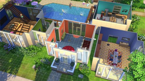 Die Sims 4 Haus
