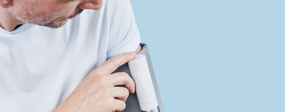 Withings BPM Connect – WLAN-Blutdruckmessgerät Mit App-Anbindung, Farbcodiertes Display, Aufladbar