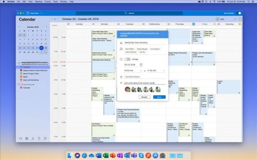 Outlook Mac November 2019