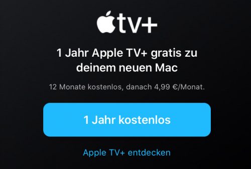 Apple Tv Plus Kostenloses Jahresabo