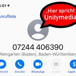Unitymedia Terror Anruf