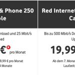 Vodafone Red Phone Kabel Internet Tarife