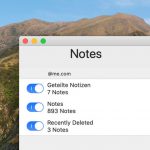 Backup Apple Notizen Mac