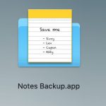 Notes Backup Feature