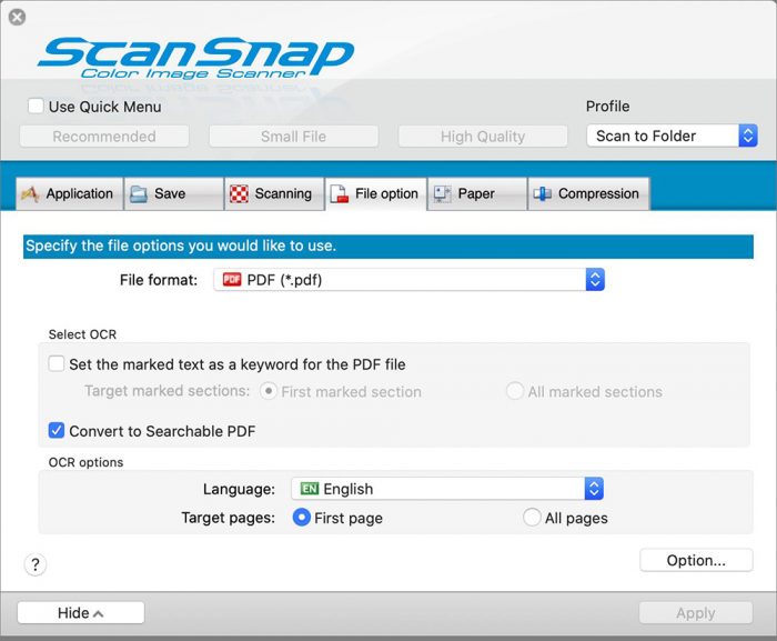 ScanSnap Manager 7