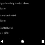 Rauchalarm Google Smart Speaker