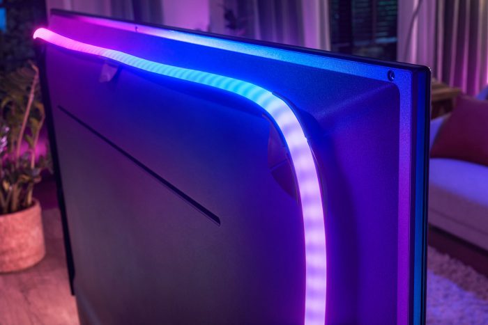 Hue Play Gradient Lightstrip Product In Context Close Up