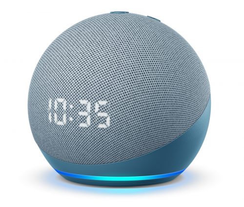 Amazon Echo Dot 2020 Mit Uhr
