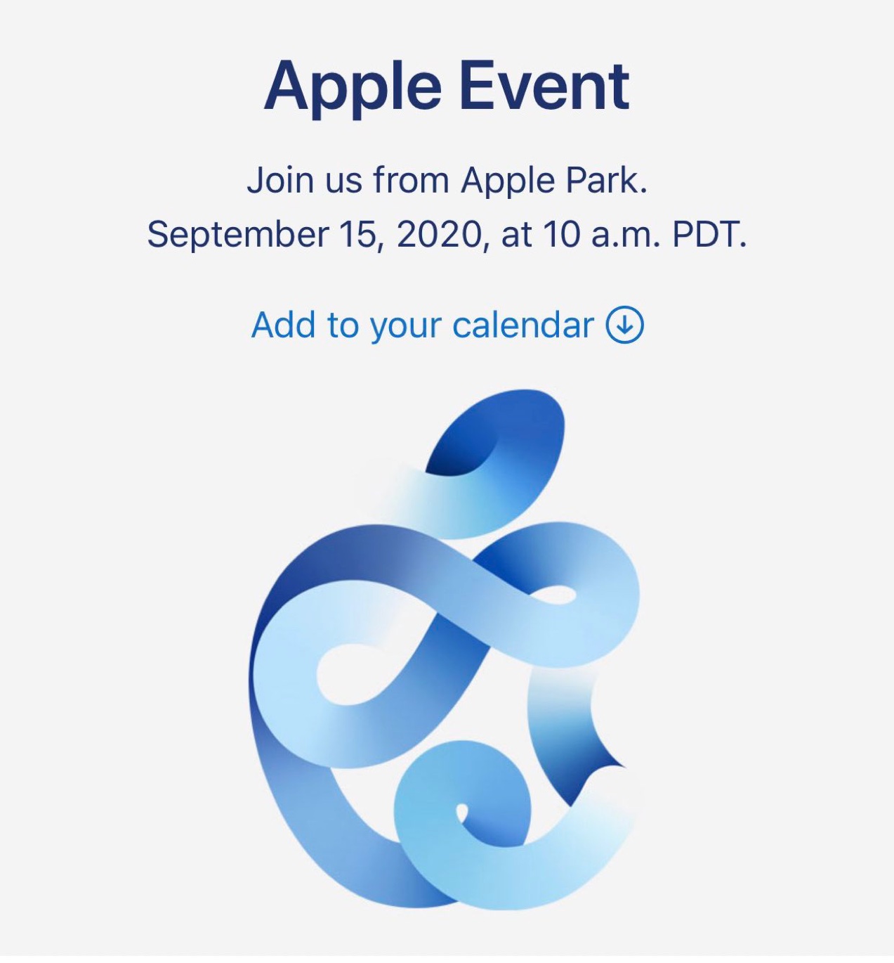 Nächsten Dienstag Apple Event am 15. September › ifun.de