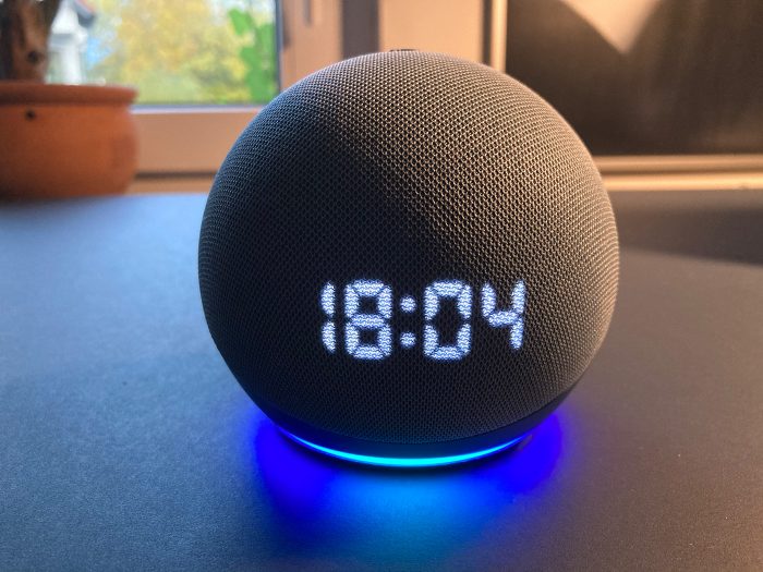 Echo Dot 2020 Mit Uhr