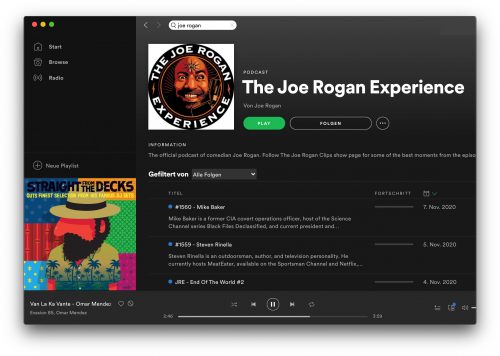 Joe Rogan Spotify Podcast