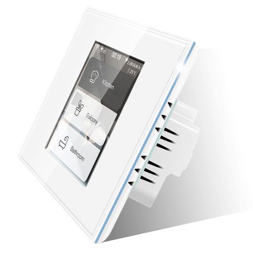 LCD Wifi Smart Wand Licht Schalter Arbeiten Mit Apple Homekit Alexa Google Home UNS EU 110V