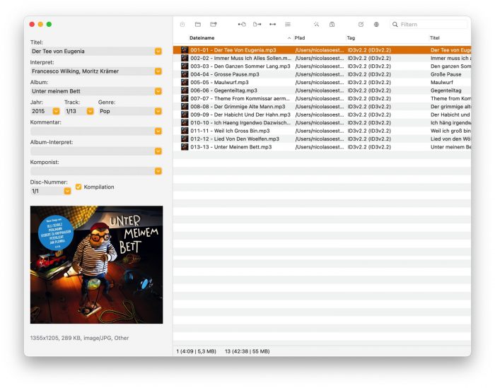 download the last version for ios Mp3tag 3.22a