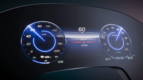 Mercedes Benz Mbux Hyperscreen Fahrer Display