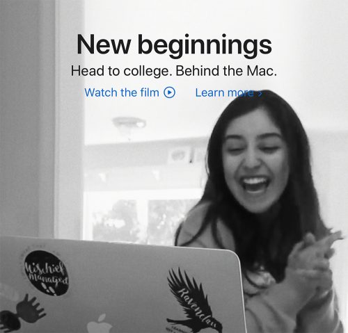 Behind The Mac Studierende
