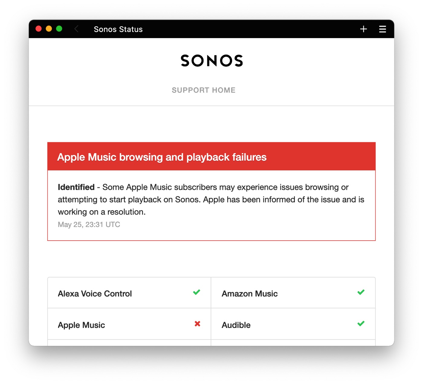 Apple Music auf Sonos: Großstörung seit Dienstag ifun.de