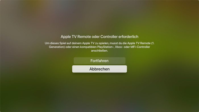 Apple Tv Controller Erforderlich
