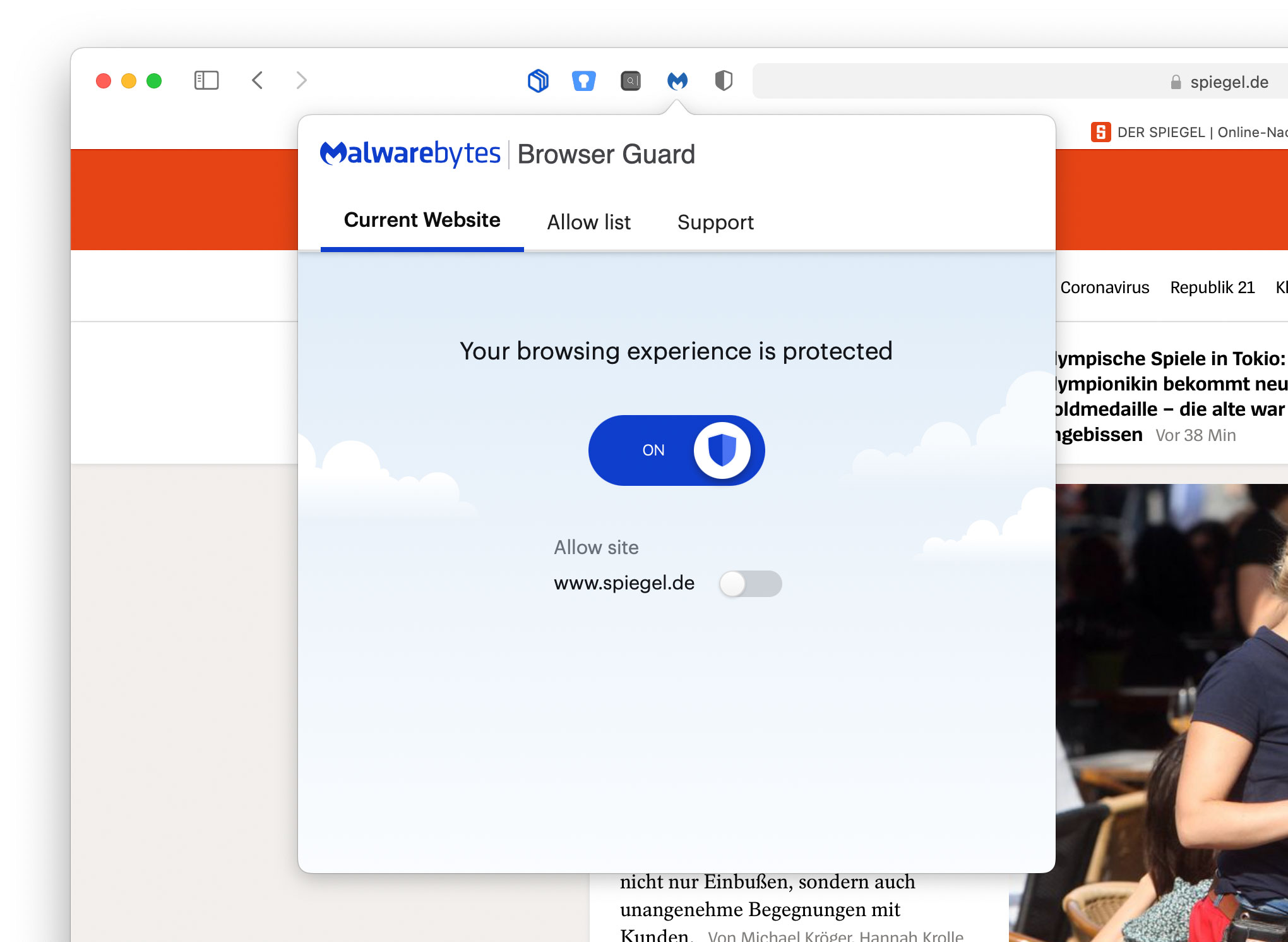 browser guard safari