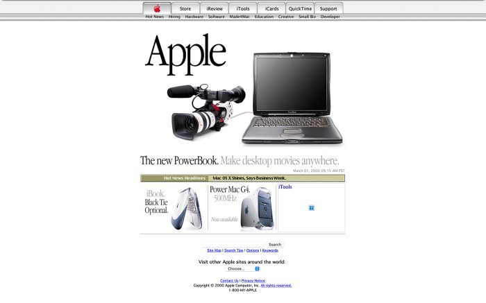 Apple Com 2000