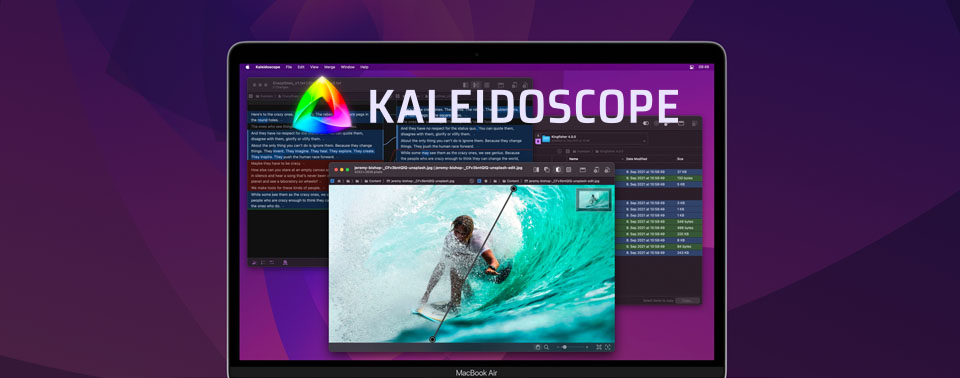 Kaleidoscope 3 für Mac: Diff-Anwendung runderneuert ⋅ ifun.de