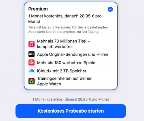 Apple One Premium Mac 1400
