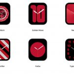 Apple Watch Rot Zifferblatt