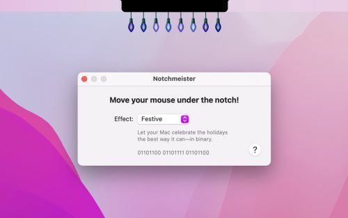 Notchmeister Mac App