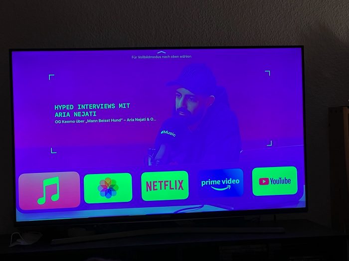 Pink Screen Apple Tv