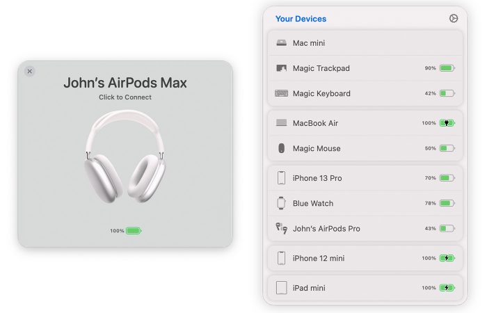 Airbuddy App Screenshots