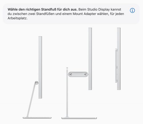 Apple Studio Display Standfuss