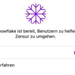 Snowflake Projekt Tor