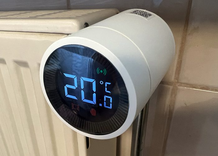 Aqara Thermostat E1 Montiert