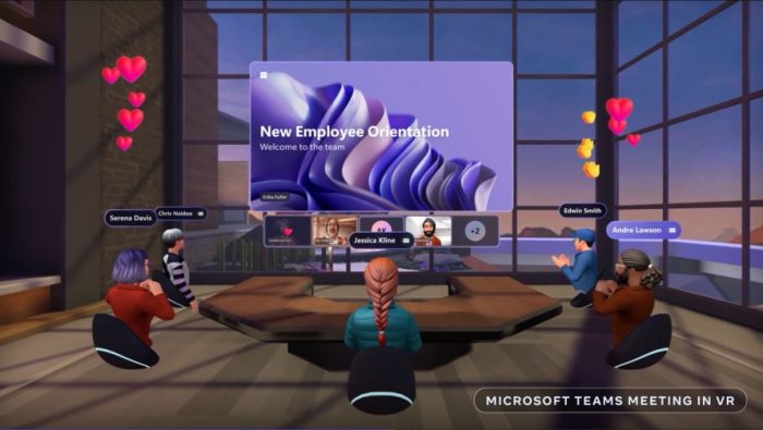 04 Meta Microsoft Teams In VR 1400