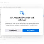 Eigene E Mail Domain Auf Cloudflare Kaufen Feature