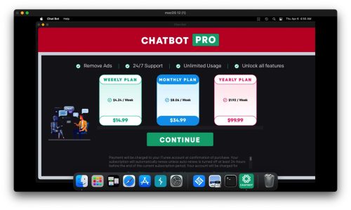 Chatbot Amc App Store