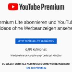 Youtube Premium Lite Abonnieren