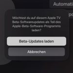 Apple Tv Tvos Beta Installieren Feature