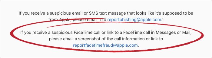 Facetime Betrug Warnung Apple