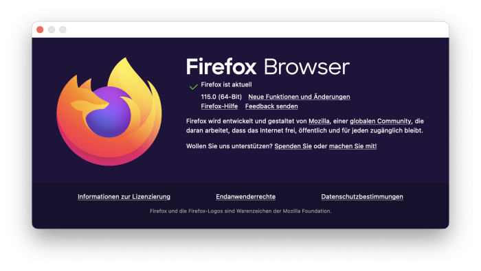Firefox Mac