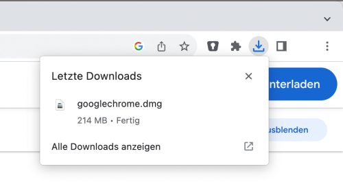 Chrome Downloads