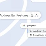 Google Adressleiste Suche