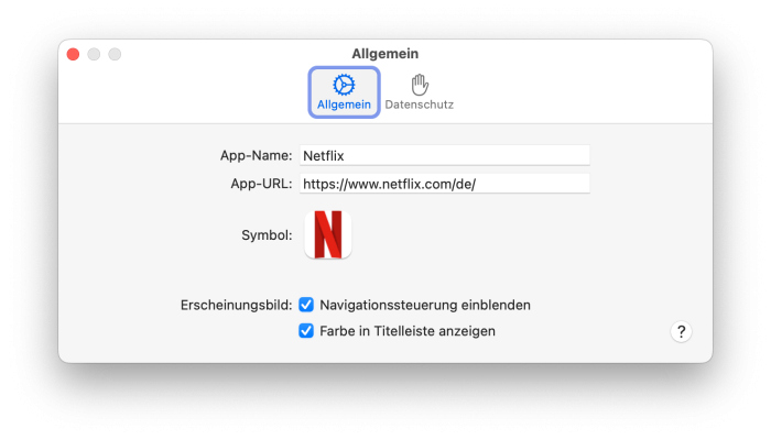 Netflix Web App